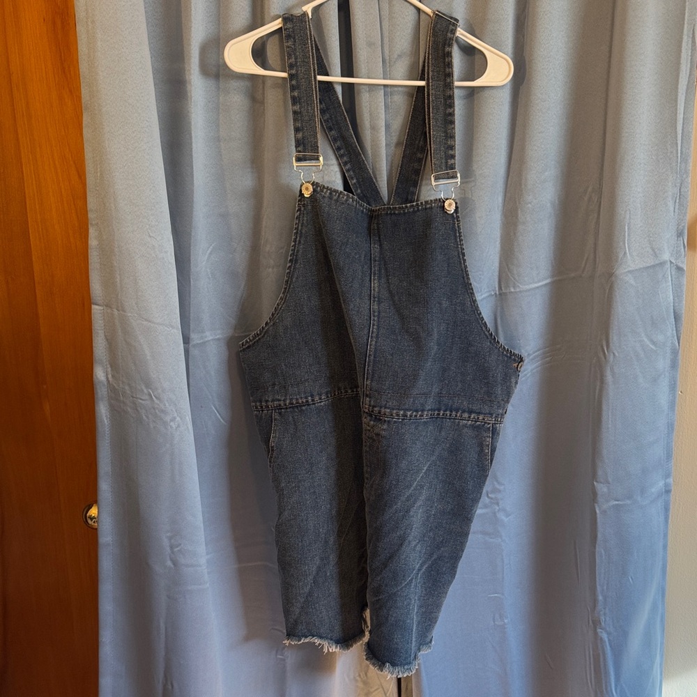 ODDY Blue Denim Jumper Dress